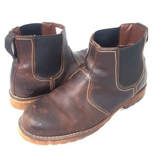leather boots